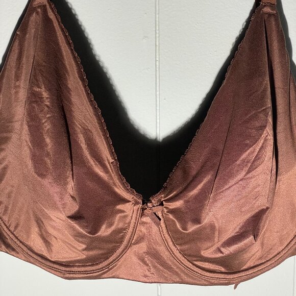 44F / 44DDD Brown Victoria's Secret Invisible Lift Full-Coverage Minimizer Bra - Picture 3 of 5